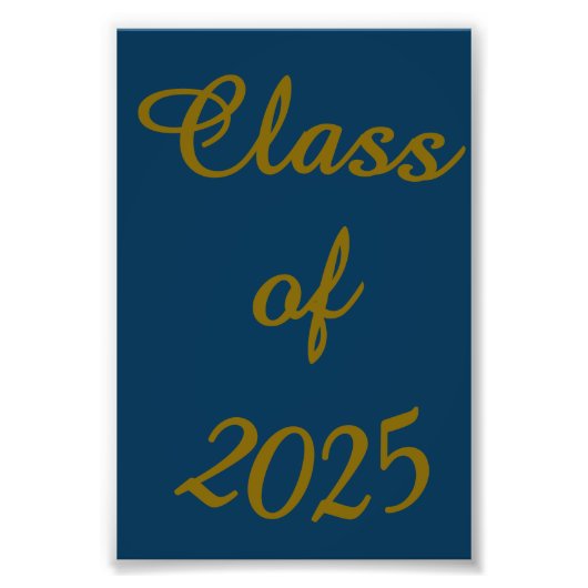Impression Photo Classe Classy de 2025 (Devant)