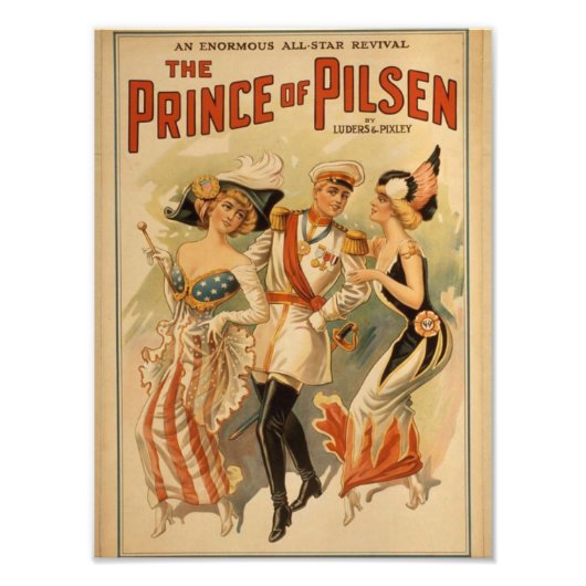 Impression Photo Classic Revived : Prince of Pilsen Fun Await (Devant)