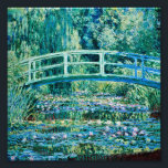 Impression Photo Claude Monet<br><div class="desc">Claude Monet - Nappes D'Eau Et Pont Japonais (1899)</div>