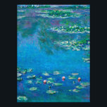 Impression Photo Claude Monet<br><div class="desc">Claude Monet - Water Lilies (1906). La célèbre peinture artistique.</div>