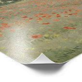 Impression Photo Claude Monet - Champ de pavot (Coin)