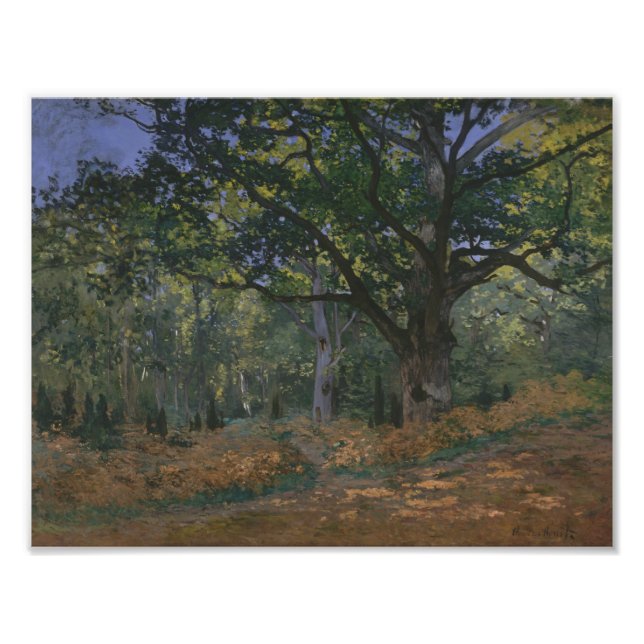 Impression Photo Claude Monet - Chêne Bodmer, Fontainebleau (Devant)