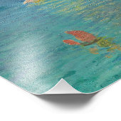 Impression Photo Claude Monet - Etretat - La Plage et la Falaise (Coin)