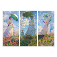 Claude Monet - Femme avec série Parasol