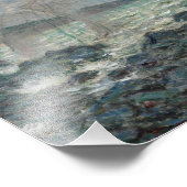 Impression Photo Claude Monet - Filets de pêche à Pourville (Coin)