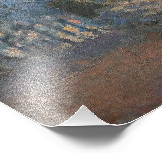 Impression Photo Claude Monet - Gare Saint-Lazare Vue extérieure (Coin)