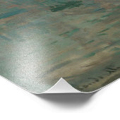 Impression Photo Claude Monet - Impression, lever de soleil (Coin)