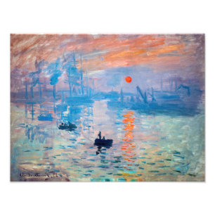 Impression Photo Claude Monet - Impression, soleil levant