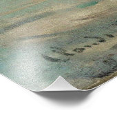 Impression Photo Claude Monet - Impressionnisme, Lever de soleil, (Coin)