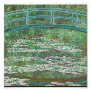 Impression Photo Claude Monet - La passerelle japonaise