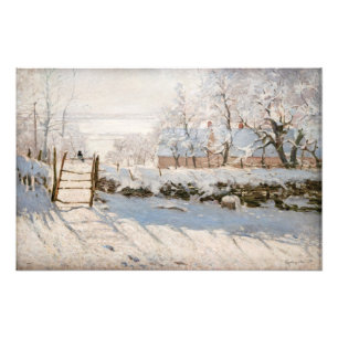 Impression Photo Claude Monet - La Pie