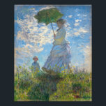 Impression Photo Claude Monet - La Promenade, Femme avec un Parasol<br><div class="desc">La Promenade,  Femme avec un Parasol / Madame Monet et son fils / La Promenade / La Femme a l'ombrelle - Claude Monet,  1875</div>