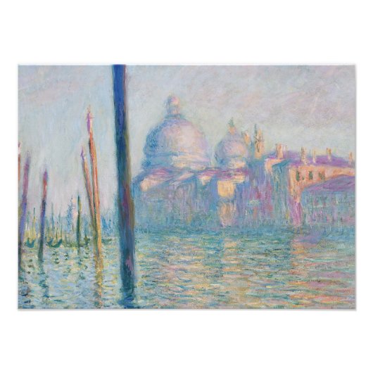 Impression Photo Claude Monet Le Grand Canal (Devant)