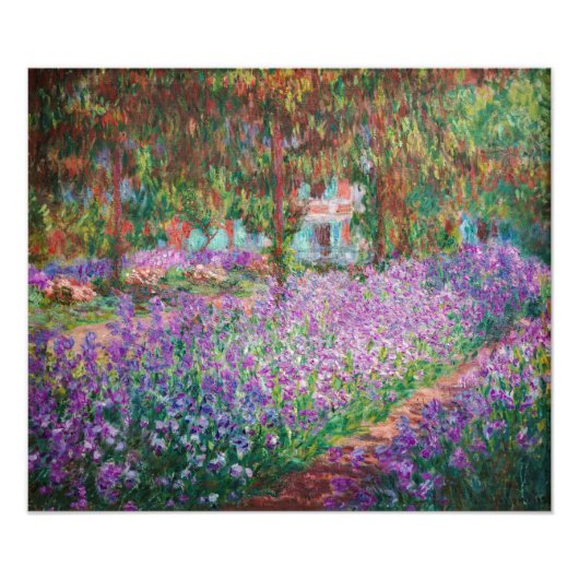 Impression Photo Claude Monet - Le jardin de l'artiste à Giverny (Devant)