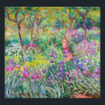 Impression Photo Claude Monet - Le jardin d'Iris à Giverny<br><div class="desc">Jardin d'Iris à Giverny / Jardin d'Artiste à Giverny - Claude Monet,  1899-1900</div>