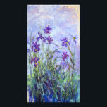 Impression Photo Claude Monet - Lilac Irises / Iris Mauves<br><div class="desc">Lilac Irises / Iris Mauves - Claude Monet,  1914-1917</div>