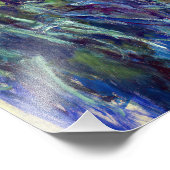 Impression Photo Claude Monet - Lilac Irises / Iris Mauves (Coin)