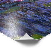 Impression Photo Claude Monet - Lys d'eau (Coin)