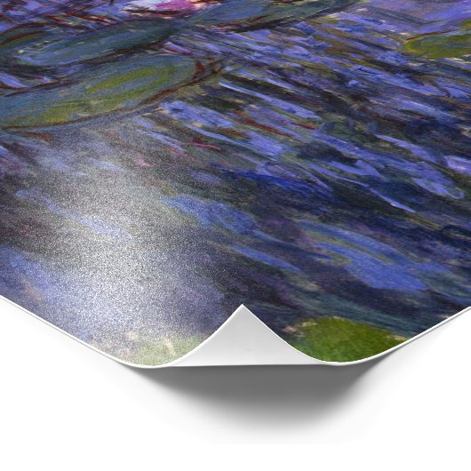Impression Photo Claude Monet - Lys d'eau (Coin)