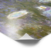 Impression Photo Claude Monet - Lys d'eau (Coin)