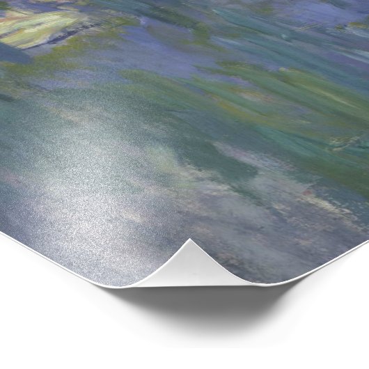 Impression Photo Claude Monet - Lys d'eau (Coin)