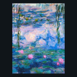 Impression Photo Claude Monet - Lys d'eau 1919<br><div class="desc">Claude Monet - Water Lilies 1919. La célèbre peinture artistique.</div>