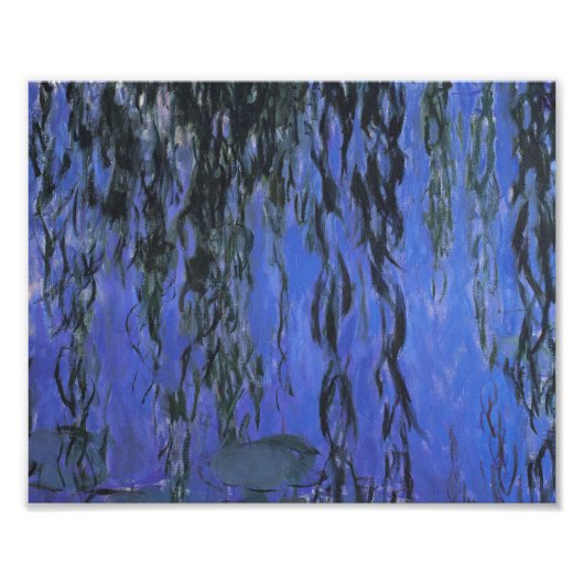 Impression Photo Claude Monet - Lys D'Eau Et Saule Qui Pleure (Devant)