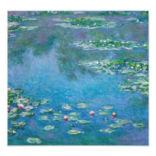 Impression Photo Claude Monet - Nymphéas 1906 (Devant)