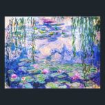 Impression Photo Claude Monet - Nymphéas / Nymphéas 1919<br><div class="desc">Nymphéas (W.1852) - Claude Monet,  Huile sur toile,  1916-1919</div>