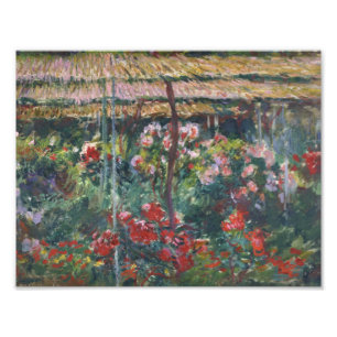 Impression Photo Claude Monet - Peony Garden