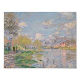 Impression Photo Claude Monet - Printemps de la Seine