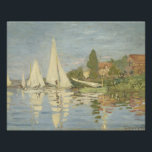 Impression Photo Claude Monet - Regattas à Argenteuil<br><div class="desc">Regattas à Argenteuil par Claude Monet, vers 1872. Claude Monet a été un fondateur de la peinture impressionniste française, et le praticien le plus cohérent et le plus prolifique de la philosophie du mouvement d'exprimer ses perceptions avant la nature, surtout en ce qui concerne la peinture paysage en plein air....</div>