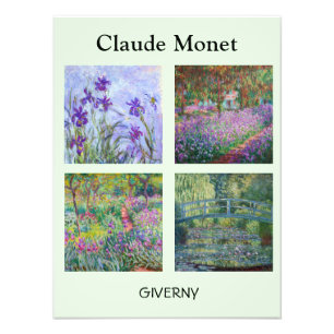 Impression Photo Claude Monet - Sélection de chefs-d'oeuvre Giverny