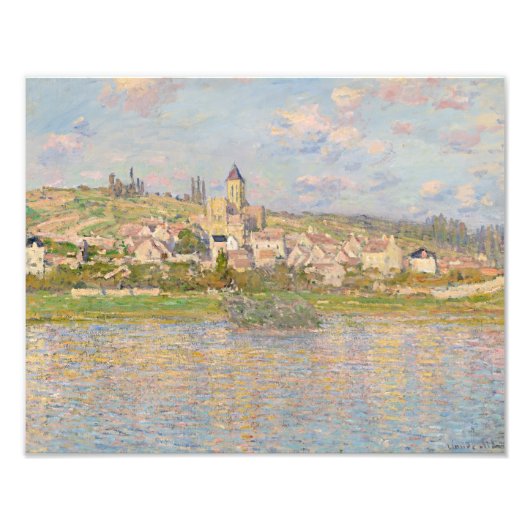 Impression Photo Claude Monet - Vétheuil (Devant)