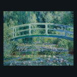 Impression Photo Claude Monet - Water Lilies et pont japonais<br><div class="desc">Water Lilies and Japanese Bridge by Claude Monet, 1899. Claude Monet a été un fondateur de la peinture impressionniste française, et le praticien le plus cohérent et le plus prolifique de la philosophie du mouvement d'exprimer ses perceptions avant la nature, surtout en ce qui concerne la peinture paysage en plein...</div>
