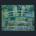 Impression Photo Claude Monet - Water Lilies et pont japonais<br><div class="desc">Water Lilies and Japanese Bridge by Claude Monet, 1899. Claude Monet a été un fondateur de la peinture impressionniste française, et le praticien le plus cohérent et le plus prolifique de la philosophie du mouvement d'exprimer ses perceptions avant la nature, surtout en ce qui concerne la peinture paysage en plein...</div>