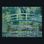 Impression Photo Claude Monet - Water Lilies et pont japonais<br><div class="desc">Water Lilies and Japanese Bridge by Claude Monet, 1899. Claude Monet a été un fondateur de la peinture impressionniste française, et le praticien le plus cohérent et le plus prolifique de la philosophie du mouvement d'exprimer ses perceptions avant la nature, surtout en ce qui concerne la peinture paysage en plein...</div>