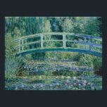 Impression Photo Claude Monet - Water Lilies et pont japonais<br><div class="desc">Water Lilies and Japanese Bridge by Claude Monet, 1899. Claude Monet a été un fondateur de la peinture impressionniste française, et le praticien le plus cohérent et le plus prolifique de la philosophie du mouvement d'exprimer ses perceptions avant la nature, surtout en ce qui concerne la peinture paysage en plein...</div>