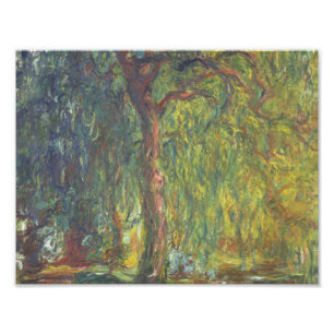 Impression Photo Claude Monet - Willow en pleurs