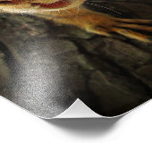 Impression Photo Closeup 2 à accrochage d'écureuil (Coin)