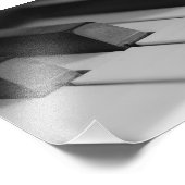 Impression Photo Closeup des touches de piano (Coin)