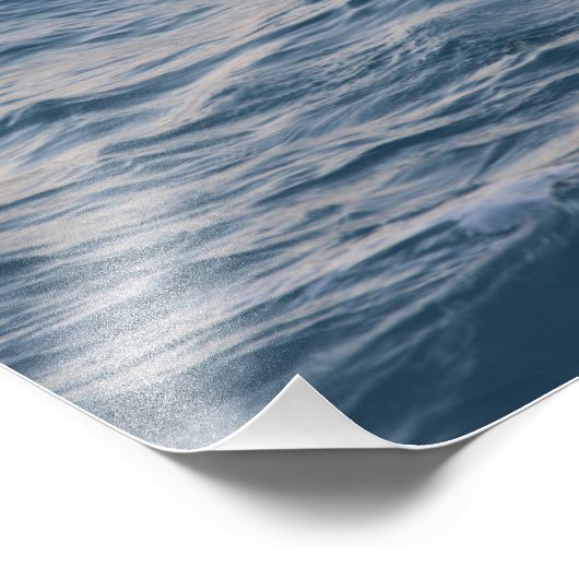 Impression Photo Closeuse d'eau de mer (Coin)