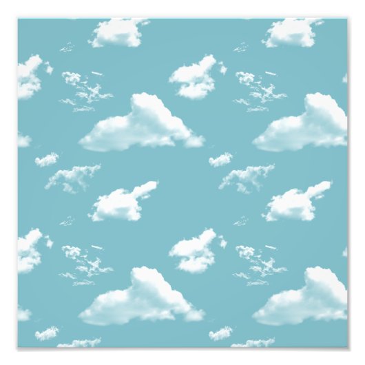 Impression Photo cloud patainst (Devant)