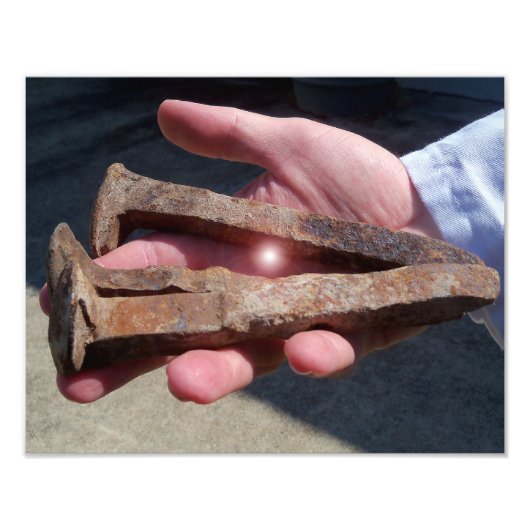 Impression Photo Clous de la Crucifié Christ Jésus Crucifixion (Devant)