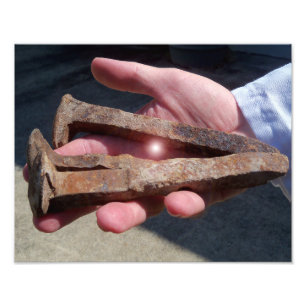 Impression Photo Clous de la crucifixion crucifiée du Christ Jésu