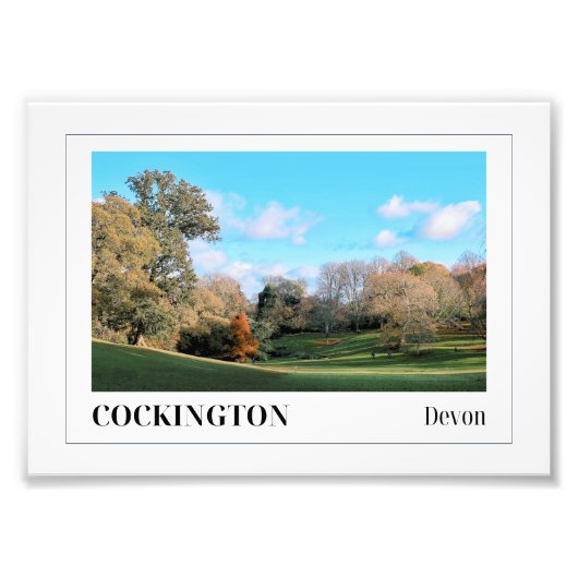 Impression Photo Cockington Country Park, Torquay, Devon (Devant)