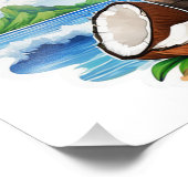 Impression Photo Coconut Tree Tropical Island (Coin)