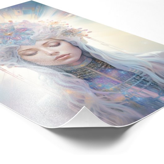 Impression Photo Code de lumière de haute prêtesse Déesse (Coin)