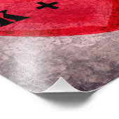 Impression Photo Coeur chaulé Monogramme (Coin)