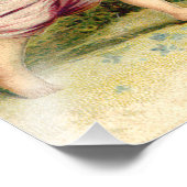 Impression Photo Coeur de colombe de l'ange Cherub (Coin)